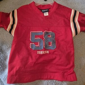 OshKosh B'gosh Kids Red Jersey with Number 58